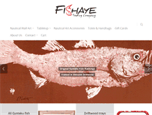 Tablet Screenshot of fishayetrading.com